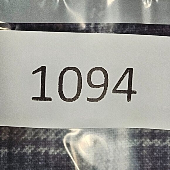 RCVA Jacket Hooded Purple White Black Plaid Pockets Long Sleeve Womens Size L - Picture 11 of 11